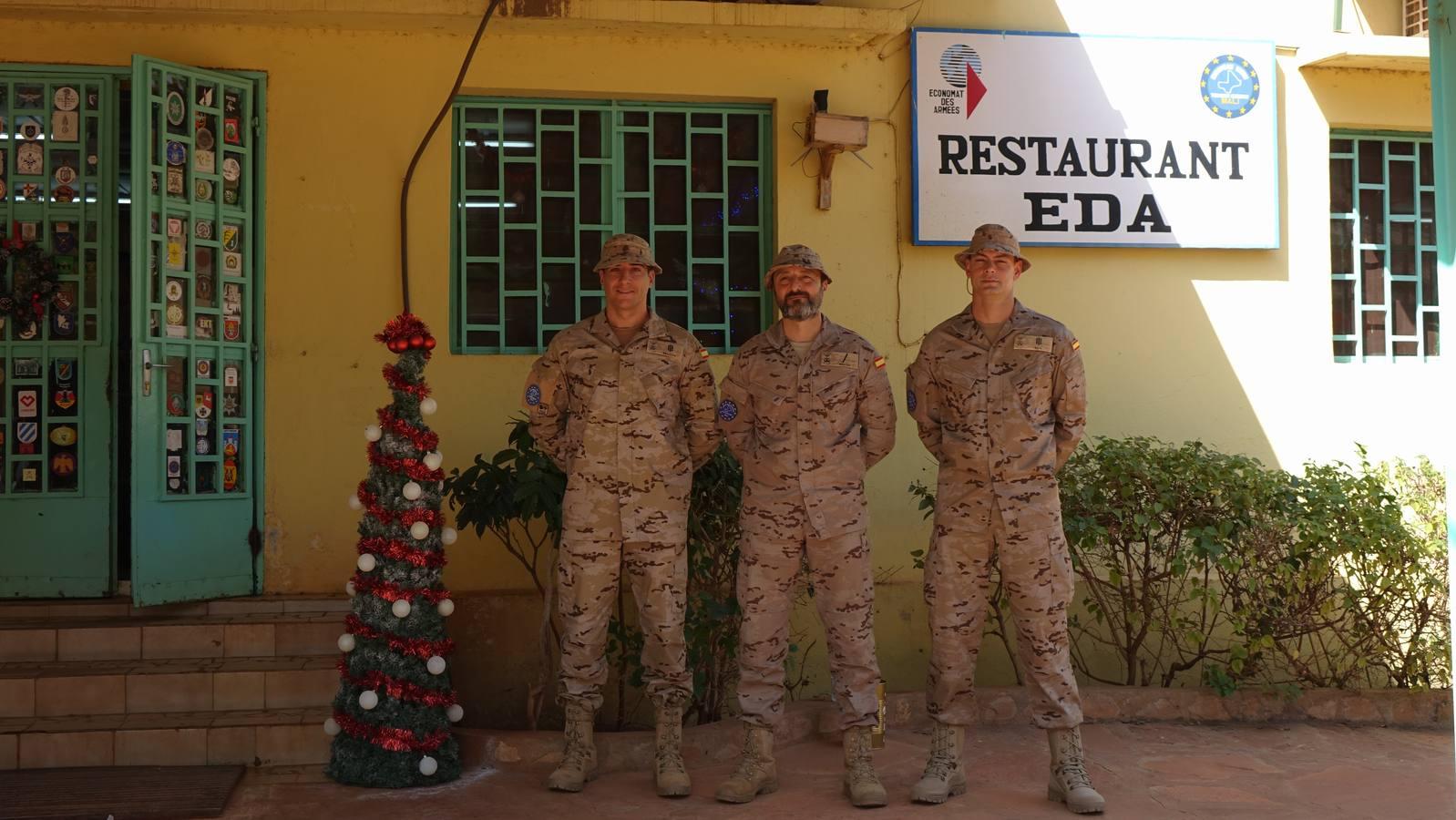 Así celebran la Navidad los militares desplegados en el exterior